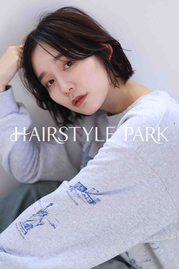 ヘアスタイル写真PhotoNo:344-1 (25) [ミディアム,レディース,ナチュラル,クール / かっこいい,カット,カラー,縦型 ]