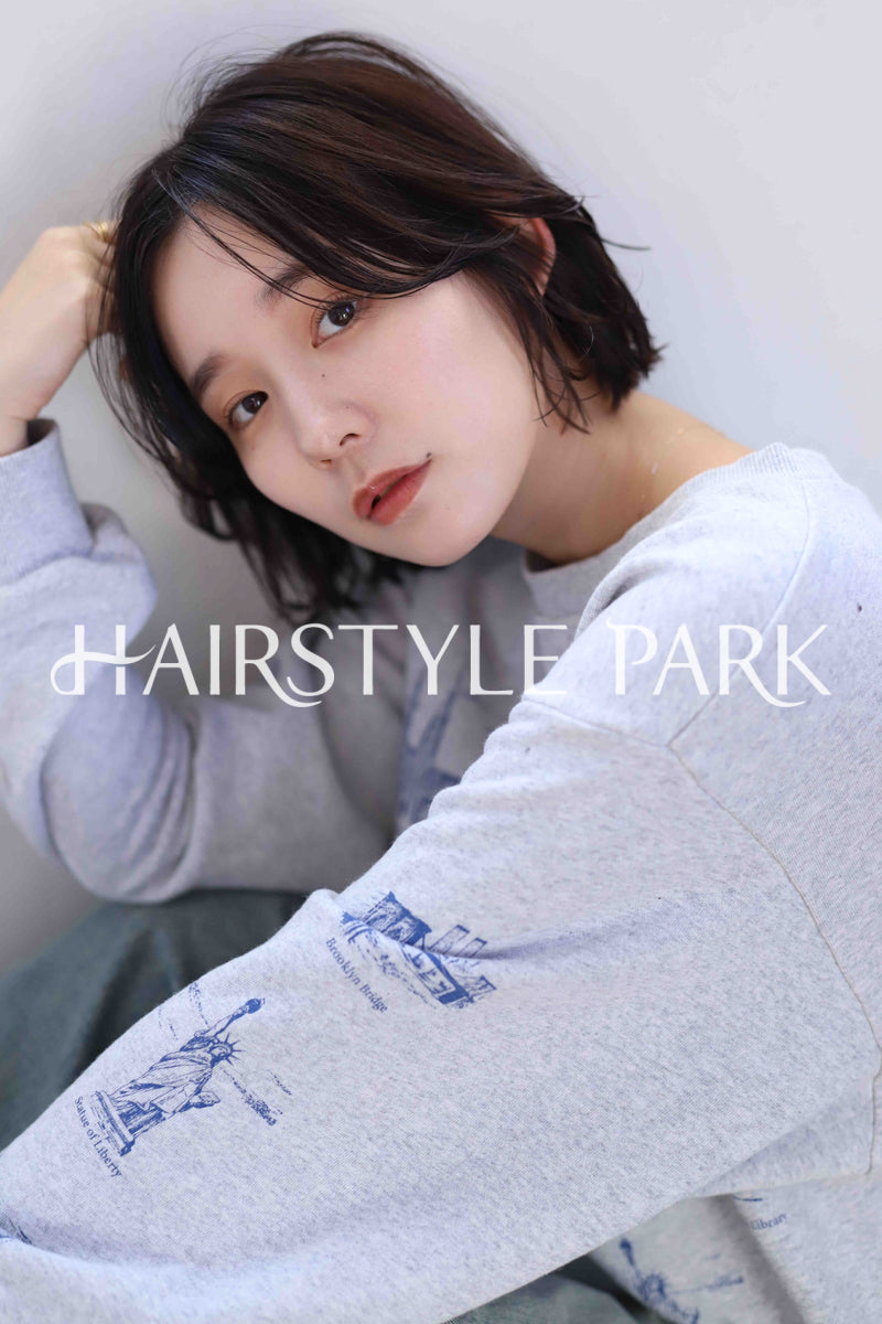 ヘアスタイル写真PhotoNo:344-1 (25) [ミディアム,レディース,ナチュラル,クール / かっこいい,カット,カラー,縦型 ]