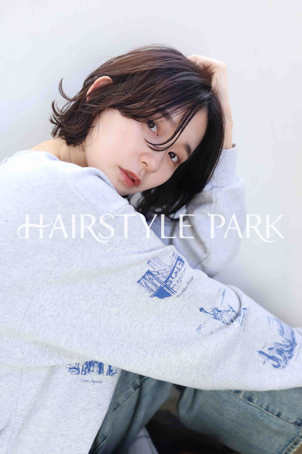 ヘアスタイル写真PhotoNo:344-1 (31) [ミディアム,レディース,ナチュラル,クール / かっこいい,カット,カラー,縦型 ]