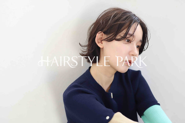 ヘアスタイル写真PhotoNo:344-2 (17) [ミディアム,レディース,ナチュラル,クール / かっこいい,カット,カラー,縦型 ]