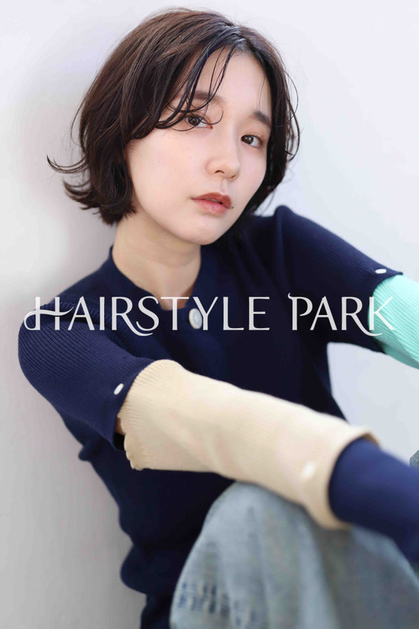 ヘアスタイル写真PhotoNo:344-2 (8) [ミディアム,レディース,ナチュラル,クール / かっこいい,カット,カラー,縦型 ]