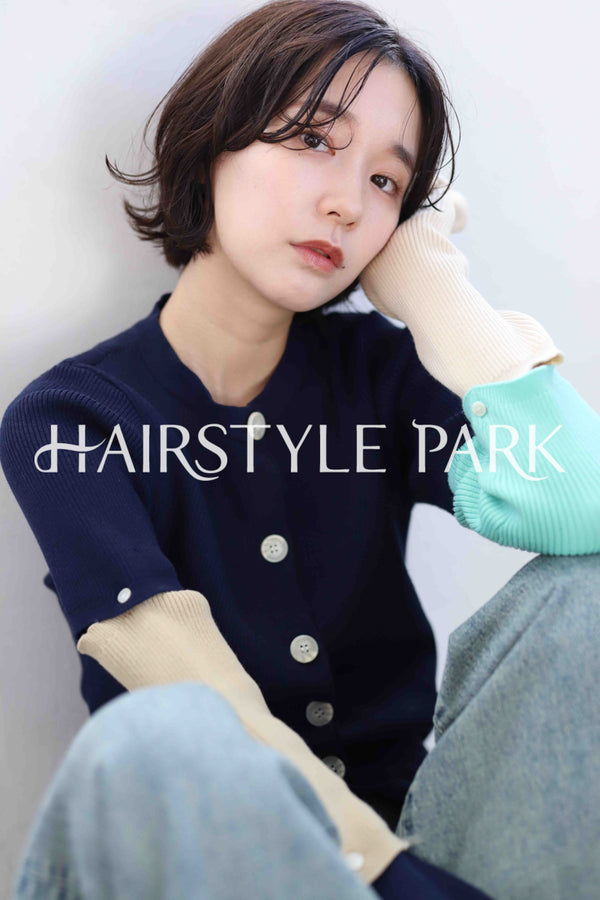 ヘアスタイル写真PhotoNo:344-2 (9) [ミディアム,レディース,ナチュラル,クール / かっこいい,カット,カラー,縦型 ]