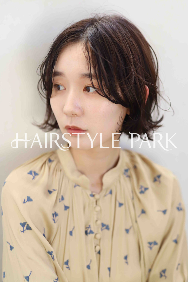 ヘアスタイル写真PhotoNo:344-3 (15) [ミディアム,レディース,ナチュラル,クール / かっこいい,カット,カラー,縦型 ]