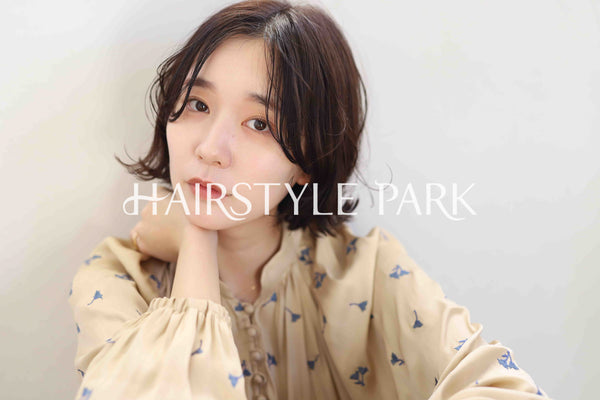 ヘアスタイル写真PhotoNo:344-3 (1) [ミディアム,レディース,ナチュラル,クール / かっこいい,カット,カラー,縦型 ]