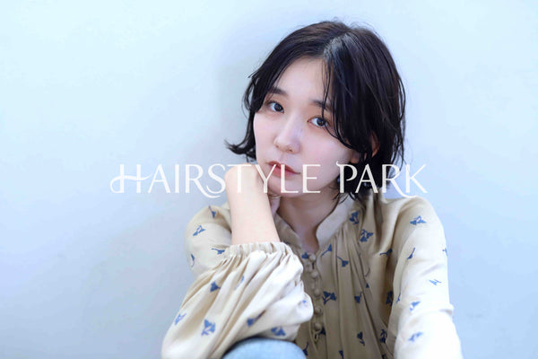ヘアスタイル写真PhotoNo:344-3 (34) [ミディアム,レディース,ナチュラル,クール / かっこいい,カット,カラー,縦型 ]