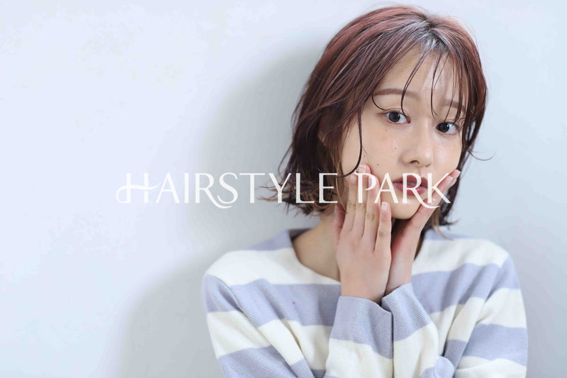ヘアスタイル写真PhotoNo:345-1 (10) [ミディアム,レディース,ナチュラル,モテ・愛され,カラー,パーマ,縦型 ]