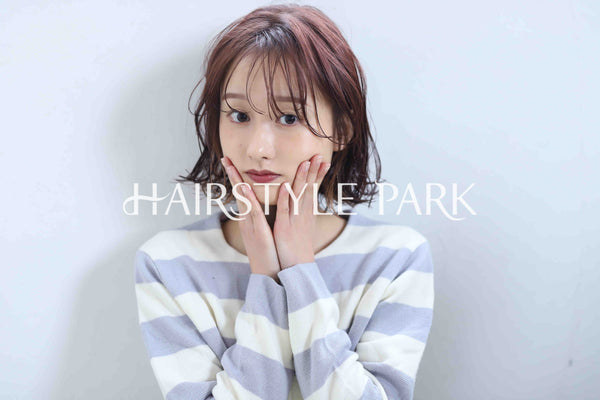 ヘアスタイル写真PhotoNo:345-1 (11) [ミディアム,レディース,ナチュラル,モテ・愛され,カラー,パーマ,縦型 ]