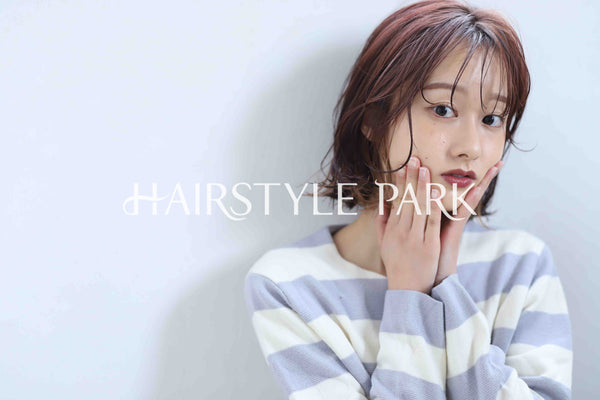 ヘアスタイル写真PhotoNo:345-1 (12) [ミディアム,レディース,ナチュラル,モテ・愛され,カラー,パーマ,縦型 ]