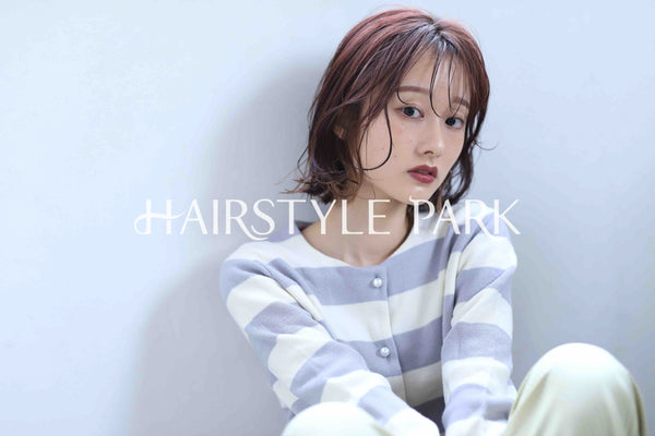 ヘアスタイル写真PhotoNo:345-1 (16) [ミディアム,レディース,ナチュラル,モテ・愛され,カラー,パーマ,縦型 ]