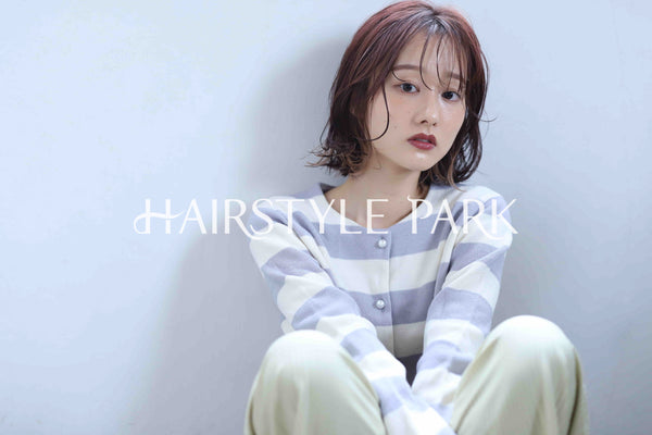 ヘアスタイル写真PhotoNo:345-1 (17) [ミディアム,レディース,ナチュラル,モテ・愛され,カラー,パーマ,縦型 ]