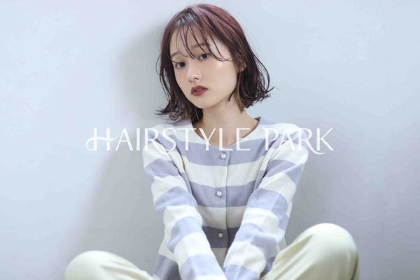 ヘアスタイル写真PhotoNo:345-1 (19) [ミディアム,レディース,ナチュラル,モテ・愛され,カラー,パーマ,縦型 ]