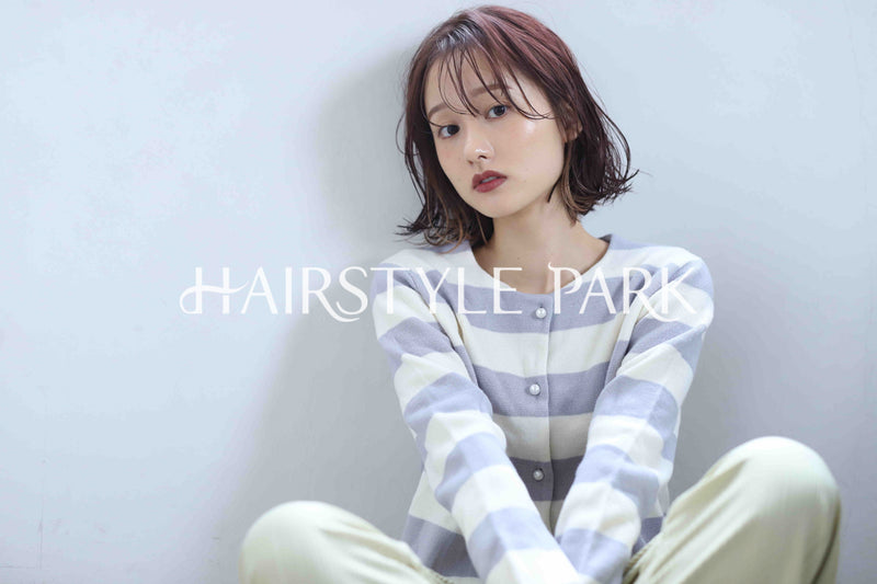 ヘアスタイル写真PhotoNo:345-1 (20) [ミディアム,レディース,ナチュラル,モテ・愛され,カラー,パーマ,縦型 ]