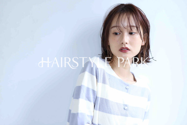 ヘアスタイル写真PhotoNo:345-2 (10) [ミディアム,レディース,ナチュラル,モテ・愛され,カラー,パーマ,縦型 ]