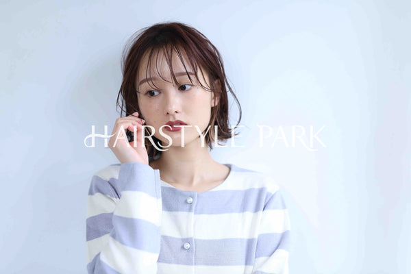 ヘアスタイル写真PhotoNo:345-2 (21) [ミディアム,レディース,ナチュラル,モテ・愛され,カラー,パーマ,縦型 ]