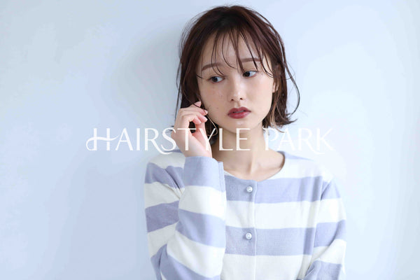 ヘアスタイル写真PhotoNo:345-2 (22) [ミディアム,レディース,ナチュラル,モテ・愛され,カラー,パーマ,縦型 ]