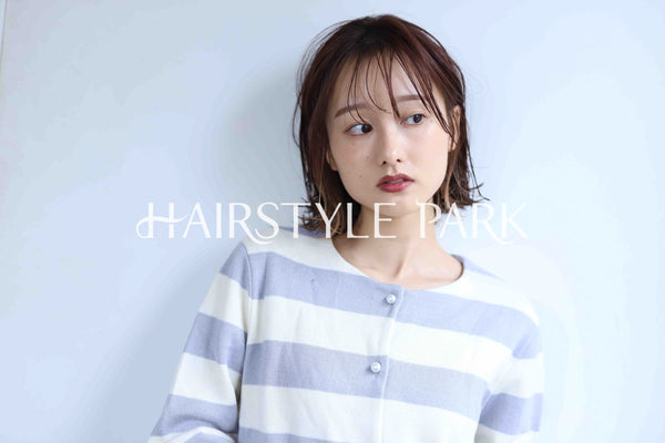 ヘアスタイル写真PhotoNo:345-2 (2) [ミディアム,レディース,ナチュラル,モテ・愛され,カラー,パーマ,縦型 ]