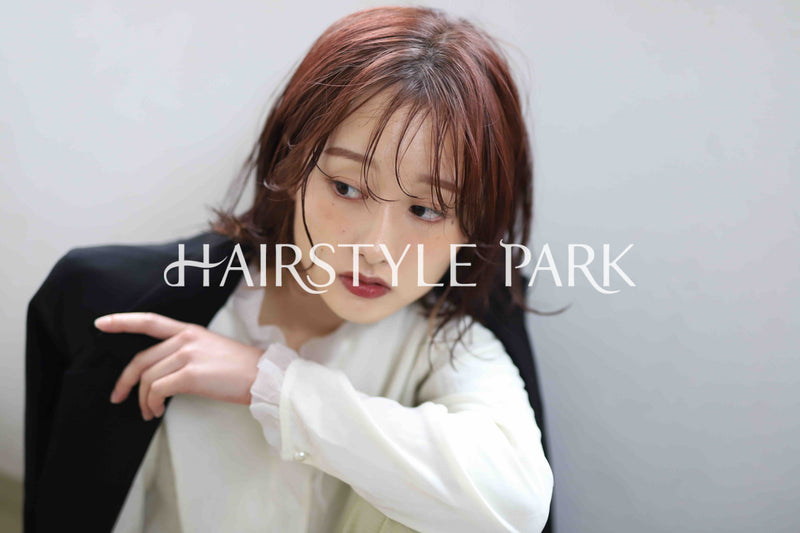 ヘアスタイル写真PhotoNo:345-4 (11) [ミディアム,レディース,ナチュラル,モテ・愛され,カラー,パーマ,縦型 ]