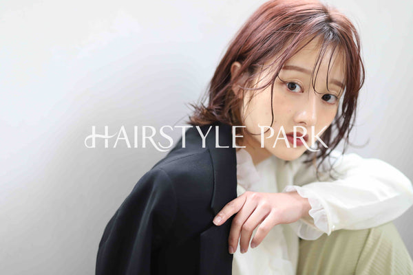 ヘアスタイル写真PhotoNo:345-4 (16) [ミディアム,レディース,ナチュラル,モテ・愛され,カラー,パーマ,縦型 ]
