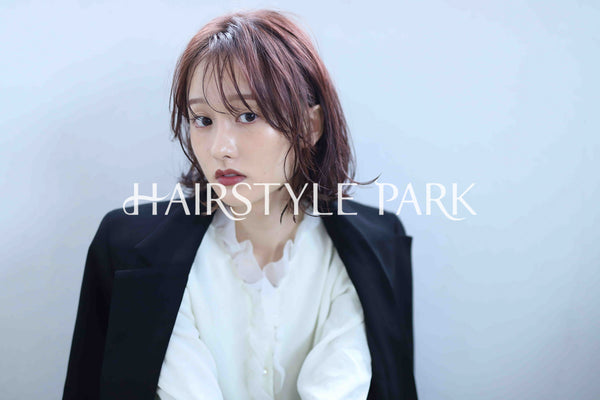 ヘアスタイル写真PhotoNo:345-4 (22) [ミディアム,レディース,ナチュラル,モテ・愛され,カラー,パーマ,縦型 ]