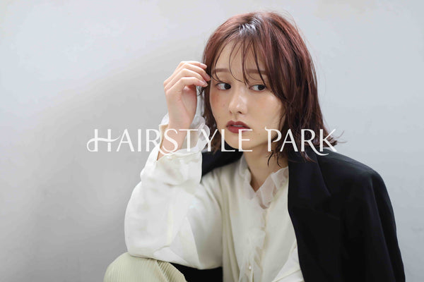 ヘアスタイル写真PhotoNo:345-4 (6) [ミディアム,レディース,ナチュラル,モテ・愛され,カラー,パーマ,縦型 ]