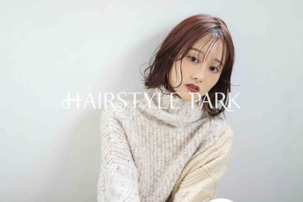 ヘアスタイル写真PhotoNo:345-5 (10) [ミディアム,レディース,ナチュラル,モテ・愛され,カラー,パーマ,縦型 ]
