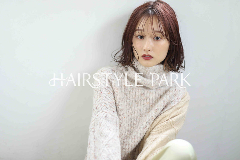 ヘアスタイル写真PhotoNo:345-5 (11) [ミディアム,レディース,ナチュラル,モテ・愛され,カラー,パーマ,縦型 ]