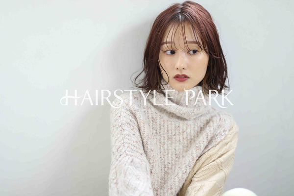ヘアスタイル写真PhotoNo:345-5 (12) [ミディアム,レディース,ナチュラル,モテ・愛され,カラー,パーマ,縦型 ]