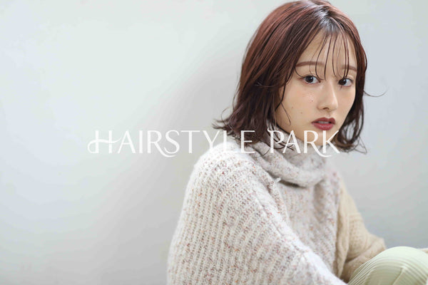 ヘアスタイル写真PhotoNo:345-5 (20) [ミディアム,レディース,ナチュラル,モテ・愛され,カラー,パーマ,縦型 ]