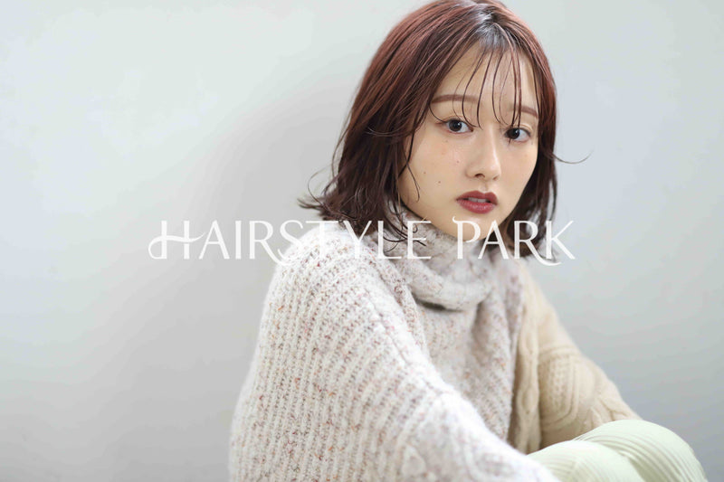 ヘアスタイル写真PhotoNo:345-5 (21) [ミディアム,レディース,ナチュラル,モテ・愛され,カラー,パーマ,縦型 ]
