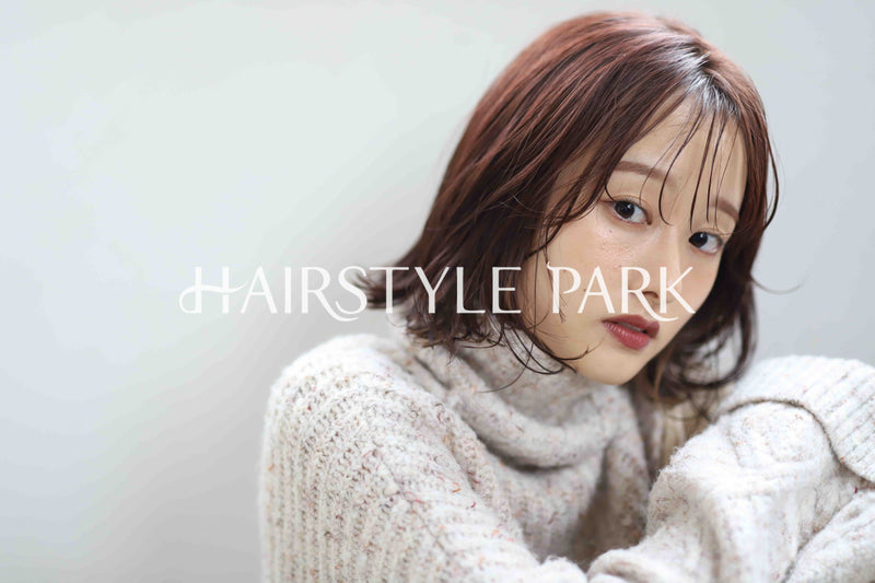 ヘアスタイル写真PhotoNo:345-5 (27) [ミディアム,レディース,ナチュラル,モテ・愛され,カラー,パーマ,縦型 ]