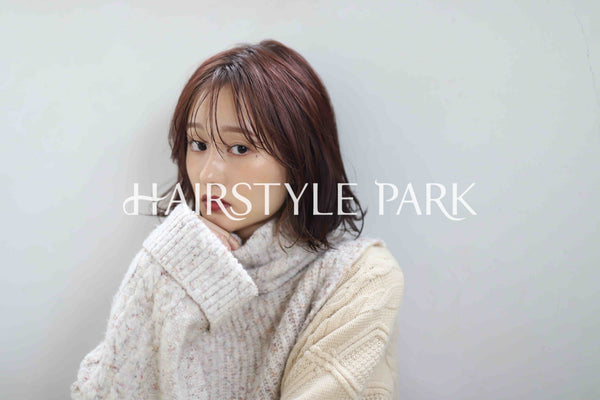 ヘアスタイル写真PhotoNo:345-5 (6) [ミディアム,レディース,ナチュラル,モテ・愛され,カラー,パーマ,縦型 ]