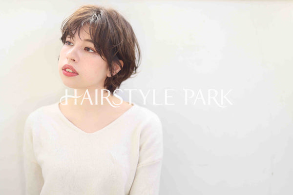 ヘアスタイル写真PhotoNo:346-1 (5) [ショート,レディース,ナチュラル,カラー,縦型 ]