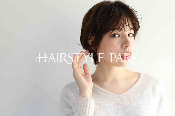 ヘアスタイル写真PhotoNo:346-2 (17) [ショート,レディース,ナチュラル,カラー,パーマ,縦型 ]