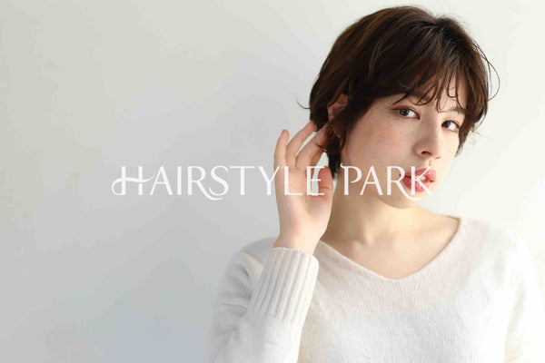 ヘアスタイル写真PhotoNo:346-2 (18) [ショート,レディース,ナチュラル,カラー,パーマ,縦型 ]