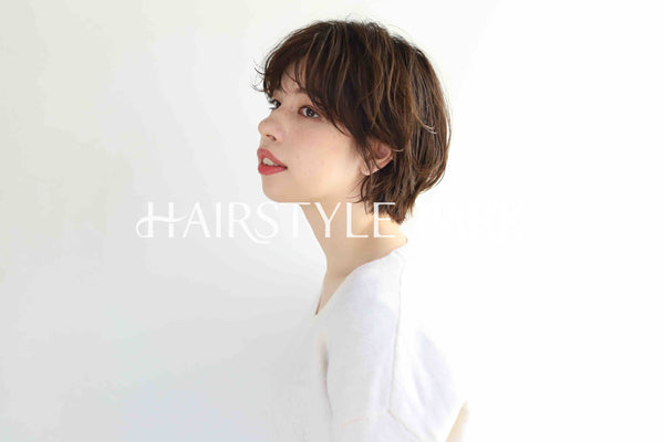 ヘアスタイル写真PhotoNo:346-2 (24) [ショート,レディース,ナチュラル,カラー,パーマ,縦型 ]