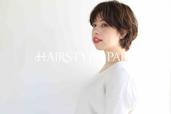 ヘアスタイル写真PhotoNo:346-2 (25) [ショート,レディース,ナチュラル,カラー,パーマ,縦型 ]
