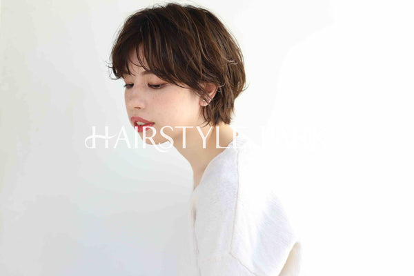 ヘアスタイル写真PhotoNo:346-2 (26) [ショート,レディース,ナチュラル,カラー,パーマ,縦型 ]