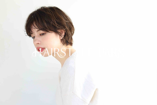 ヘアスタイル写真PhotoNo:346-2 (27) [ショート,レディース,ナチュラル,カラー,パーマ,縦型 ]