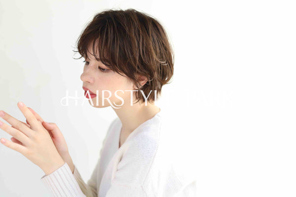 ヘアスタイル写真PhotoNo:346-2 (29) [ショート,レディース,ナチュラル,カラー,パーマ,縦型 ]