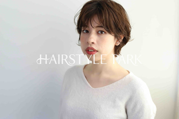 ヘアスタイル写真PhotoNo:346-2 (8) [ショート,レディース,ナチュラル,カラー,パーマ,縦型 ]