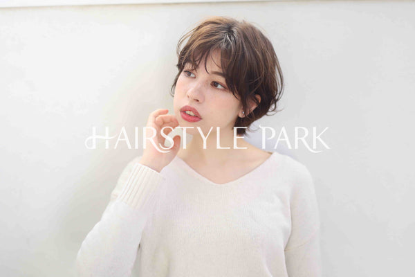 ヘアスタイル写真PhotoNo:346-3 (17) [ショート,レディース,ナチュラル,カラー,パーマ,縦型 ]