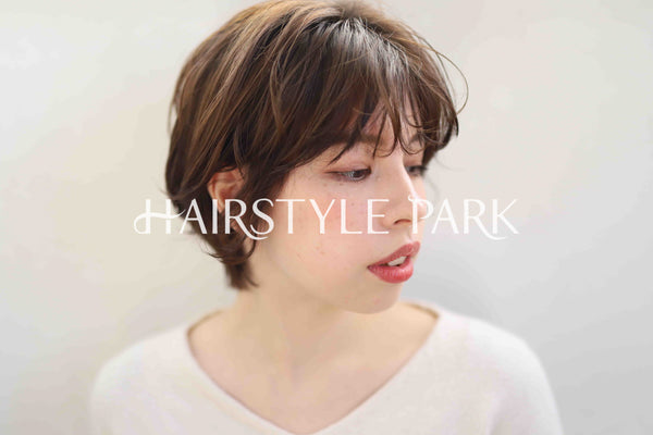 ヘアスタイル写真PhotoNo:346-3 (27) [ショート,レディース,ナチュラル,カラー,パーマ,縦型 ]