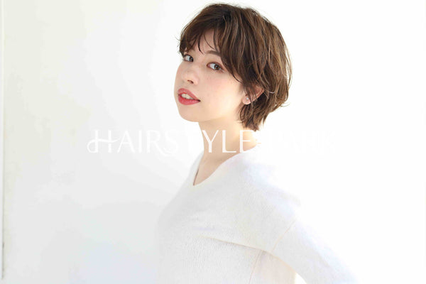 ヘアスタイル写真PhotoNo:346-3 (4) [ショート,レディース,ナチュラル,カラー,パーマ,縦型 ]