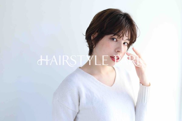 ヘアスタイル写真PhotoNo:346-3 (7) [ショート,レディース,ナチュラル,カラー,パーマ,縦型 ]