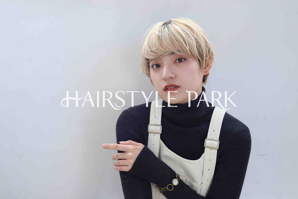 ヘアスタイル写真PhotoNo:347-1 (15) [ショート,レディース,カジュアル,カット,カラー,ダブルカラー,縦型 ]