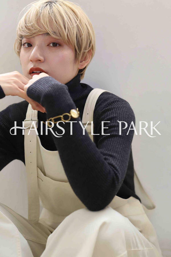 ヘアスタイル写真PhotoNo:347-1 (19) [ショート,レディース,カジュアル,カット,カラー,ダブルカラー,縦型 ]
