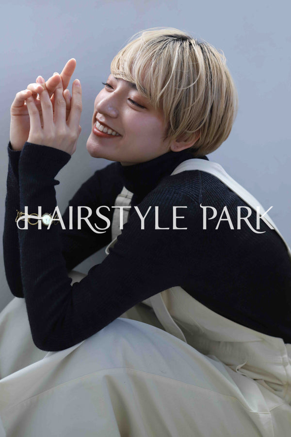 ヘアスタイル写真PhotoNo:347-1 (26) [ショート,レディース,カジュアル,カット,カラー,ダブルカラー,縦型 ]