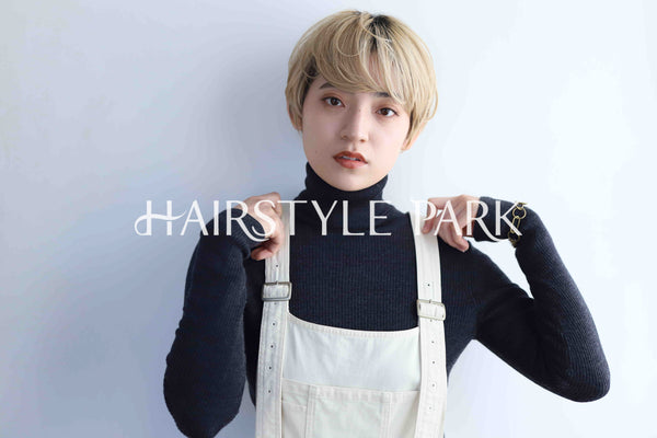 ヘアスタイル写真PhotoNo:347-2 (9) [ショート,レディース,カジュアル,カット,カラー,ダブルカラー,縦型 ]