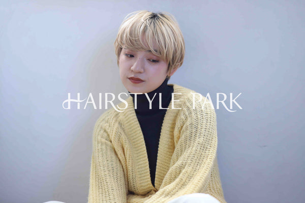 ヘアスタイル写真PhotoNo:347-3 (4) [ショート,レディース,カジュアル,カット,カラー,ダブルカラー,縦型 ]