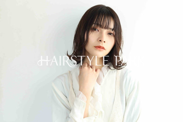 ヘアスタイル写真PhotoNo:348-1 (1) [ミディアム,レディース,ナチュラル,カラー,縦型 ]